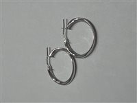 Orecchini Domar Donna Cerchi argento 925 lisci in Argento ORAR-512-280